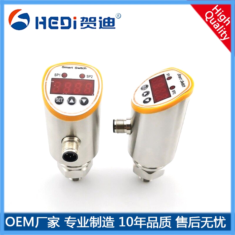 佛山賀迪智能壓力開關數字顯示水電 自來水智能壓力開關HDK102X廠家直供