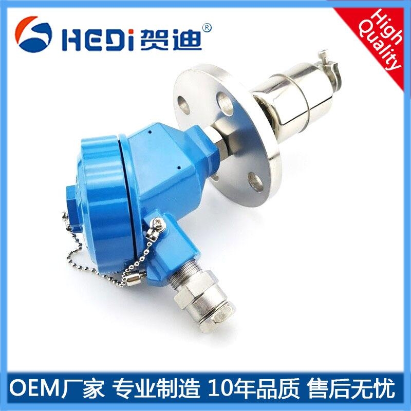 賀迪連桿浮球液位開關用于測液體的溫度-壓力-比重-耐酸堿等特性適合規格的浮球測量與控制